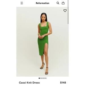 Reformation Knit Dress